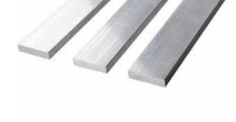 Silver Finish 6061 T6 10mm Aluminium Flat Bar , Extruded Aluminum Flat Bar