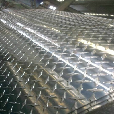 3004 Punching Embossed Aluminum Sheet , 0.2 mm Aluminium Sheet