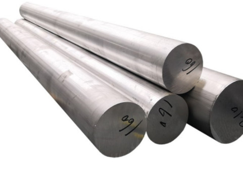 Polished Aluminum Round Rod , High Plasticity 1100 Aluminum Rod
