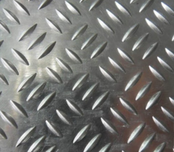 Deck Stairs Sliver 5052 Aluminum Diamond Plate Panels 100mm