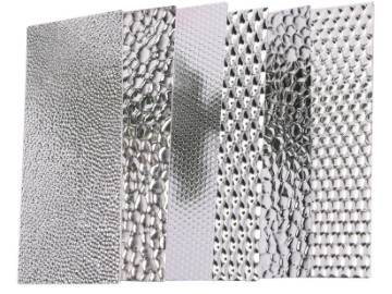 6063 3mm Embossed Aluminum Sheet , Decorative Aluminum Sheet Panels